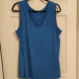 Susan Graver Blue Tank Top